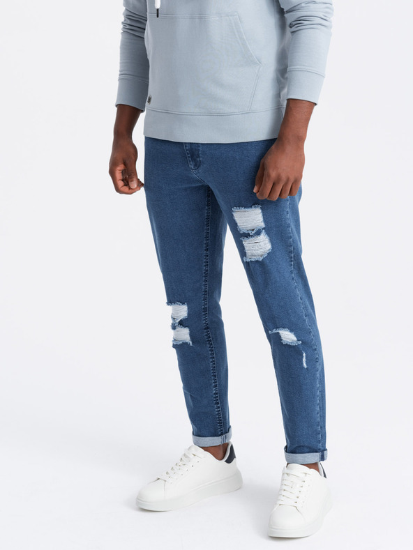 Ombre Clothing Pánske zúžené džínsy Ombre Oblečenie