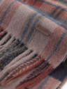 Ombre Clothing Pánska škótska károvaná šatka s lemovaním Ombre Oblečenie
