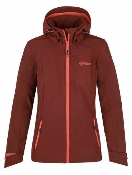 Kilpi Dámska softshellová bunda KILPI RAVIA-W Dark Red