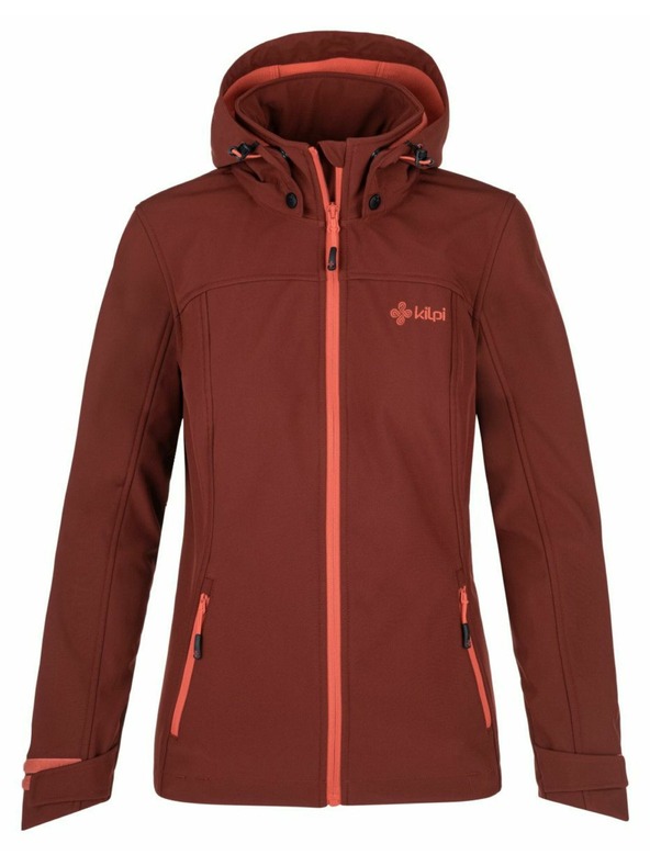 Kilpi Dámska softshellová bunda KILPI RAVIA-W Dark Red