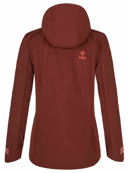 Kilpi Dámska softshellová bunda KILPI RAVIA-W Dark Red