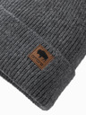 Ombre Clothing Pánska pletená čiapka s aplikáciou Ombre Clothing