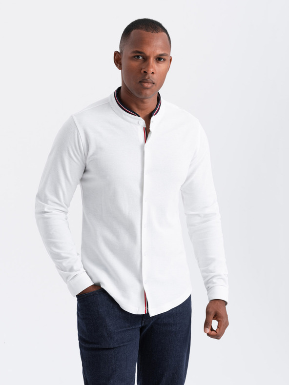 Ombre Clothing Pánske slim tričko Ombre oblečenie