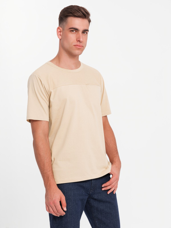 Ombre Clothing Pánske bavlnené tričko Ombre Oblečenie
