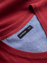 Ombre Clothing Elegantný pánsky sveter BASIC s výstrihom v tvare písmena V. Oblečenie v tvare písmena V