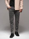 Ombre Clothing Pánske džínsové nohavice STRAIGHT LEG - čierne V1 OM-PADP-0133 Ombre Clothing