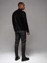 Ombre Clothing Pánske džínsové nohavice STRAIGHT LEG - čierne V1 OM-PADP-0133 Ombre Clothing