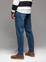 Ombre Clothing Pánske džínsové nohavice STRAIGHT LEG - čierne V1 OM-PADP-0133 Ombre Clothing