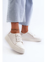 BIG STAR SHOES Dámske tenisky MEMORY FOAM SYSTEM BIG STAR Biele