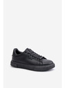 BIG STAR SHOES Tenisky Sneakers Pánske z Eko Kože Big Star OO174117 Čierne