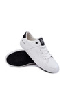 BIG STAR SHOES Pánske kožené tenisky Big Star - biela