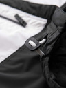 Ombre Clothing Pánska ľahká farebná športová bunda s fleecom modrá Ombre Oblečenie