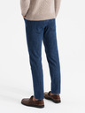 Ombre Clothing Pánske klasické sprané džínsy REGULAR FIT modré ombré Oblečenie