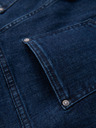 Ombre Clothing Pánske klasické sprané džínsy REGULAR FIT modré ombré Oblečenie