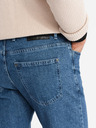 Ombre Clothing Pánske klasické sprané džínsy REGULAR FIT modré ombré Oblečenie