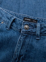 Ombre Clothing Pánske klasické sprané džínsy REGULAR FIT modré ombré Oblečenie
