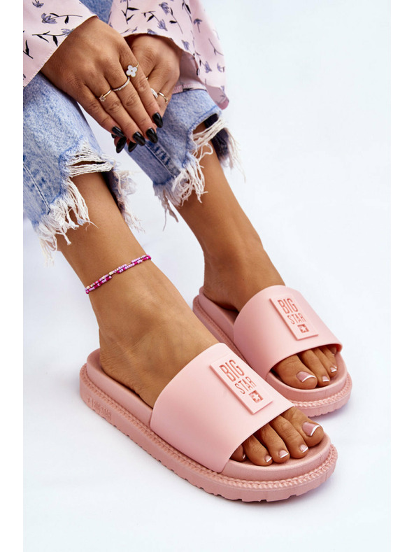 BIG STAR SHOES Women's slippers Big Star Light Pink