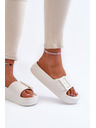 BIG STAR SHOES Dámske penové papuče na platforme s prackou Big Star