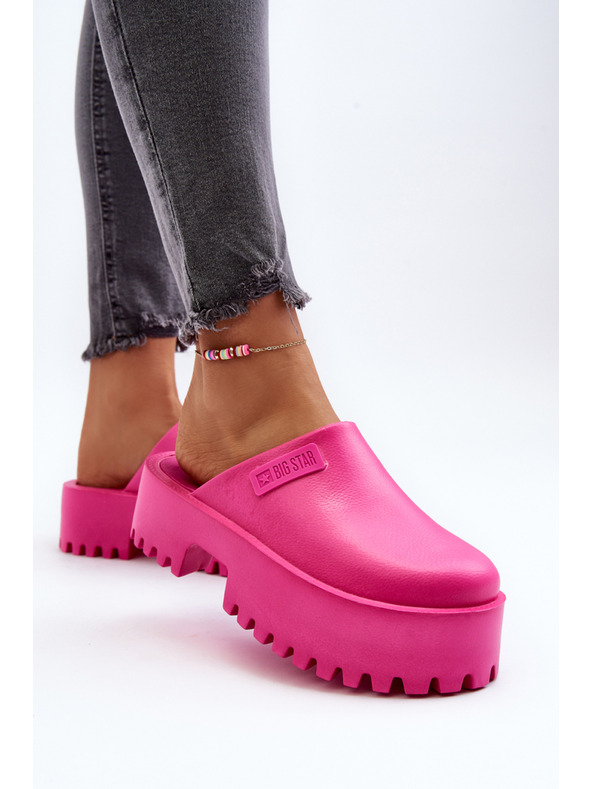 BIG STAR SHOES Dámske žabky na masívnej podrážke Big Star
