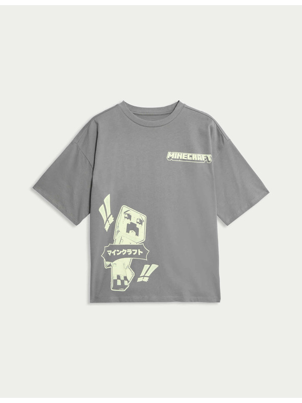 Marks & Spencer Ombré tričko s motívom Minecraft™ Marks & Spencer