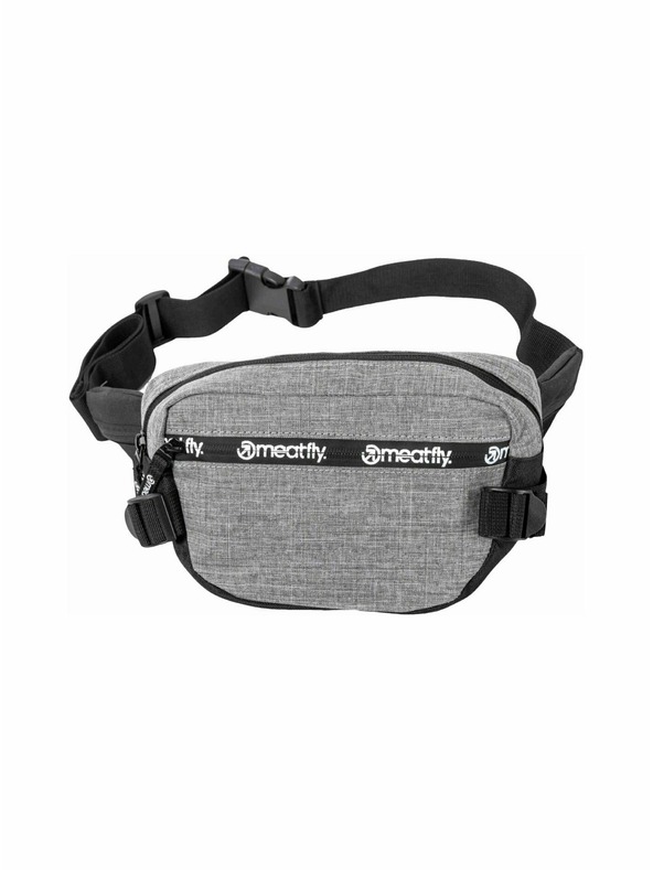 Meatfly Meatfly ľadvinková taška Dash Grey Heather | Sivá | Objem One Size