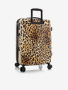 Heys Čierno-hnedý vzorkovaný cestovný kufor Heys Brown Leopard M