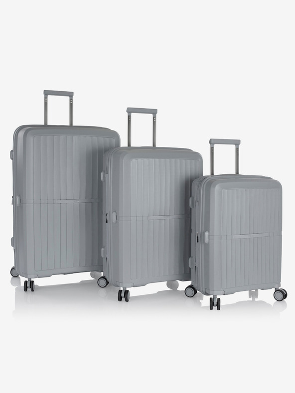 Heys Sada troch cestovných kufrов v sivej farbe Heys Airlite S,M,L