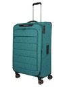 Travelite Cestovný kufor Travelite Skaii 4w L Print Petrol