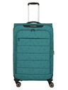 Travelite Cestovný kufor Travelite Skaii 4w L Print Petrol