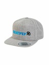 Meatfly Meatfly šiltovka Skipper Snapback Grey Heather | Sivá | Veľkosť