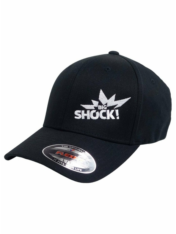 Meatfly Meatfly šiltovka Big Shock Flexfit Black | Čierna | Veľkosť
