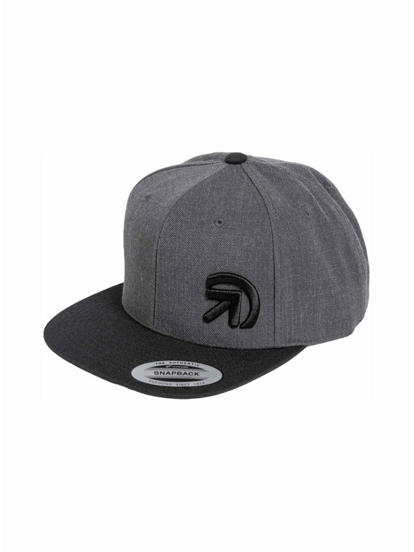 Meatfly Meatfly šiltovka Finester Snapback Dark Grey | Sivá | Veľkosť