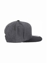 Meatfly Meatfly šiltovka Finester Snapback Dark Grey | Sivá | Veľkosť
