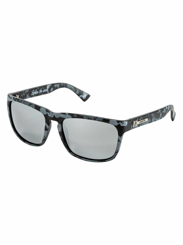 Meatfly Meatfly slnečné polarizačné okuliare Ronnie Storm Camo Black | Čierna | Veľkosť