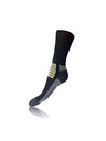 Bellinda OUTDOOR SOCKS - Ponožky pre turistickú a pracovnú obuv - čierna - žltá
