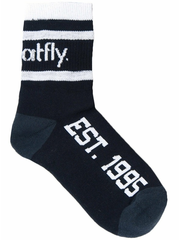 Meatfly Meatfly ponožky Long Black