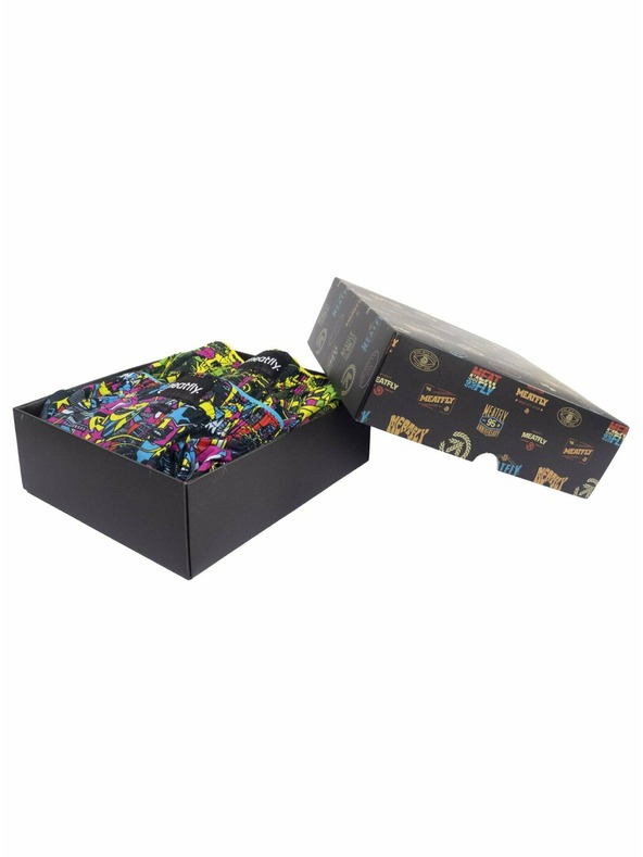 Meatfly Meatfly pánske boxerky Agostino Cityboi Gift Pack | Viacfarebná | Veľkosť
