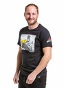 Meatfly Meatfly pánske tričko Big Shock Kiss Black | Čierna | Veľkosť