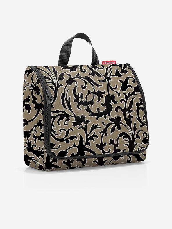 Reisenthel Khaki vzorovaná kozmetická taška Reisenthel Toiletbag XL Baroque Marble