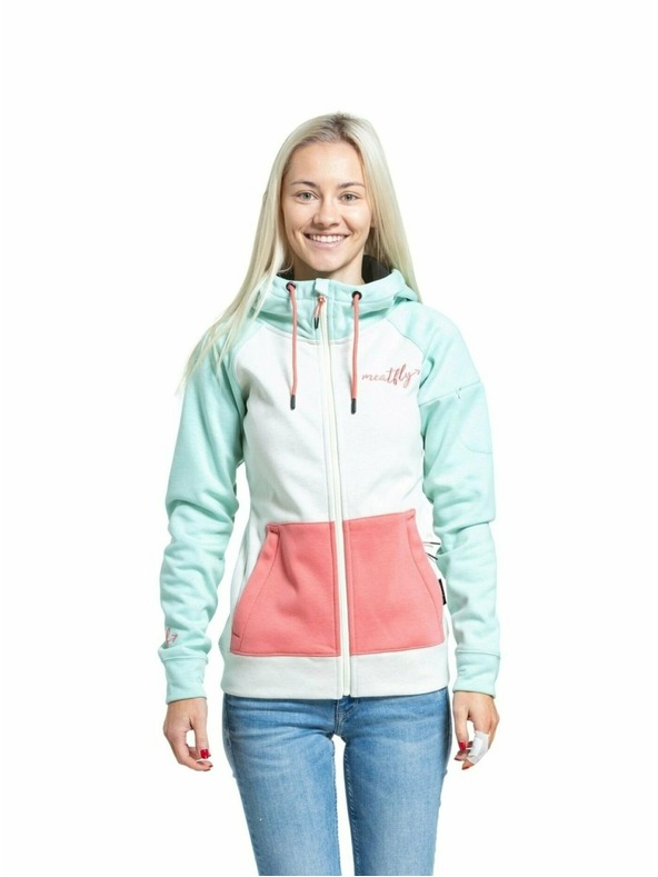 Meatfly Meatfly Women's Technical Hoodie Alisha Sweet Mint