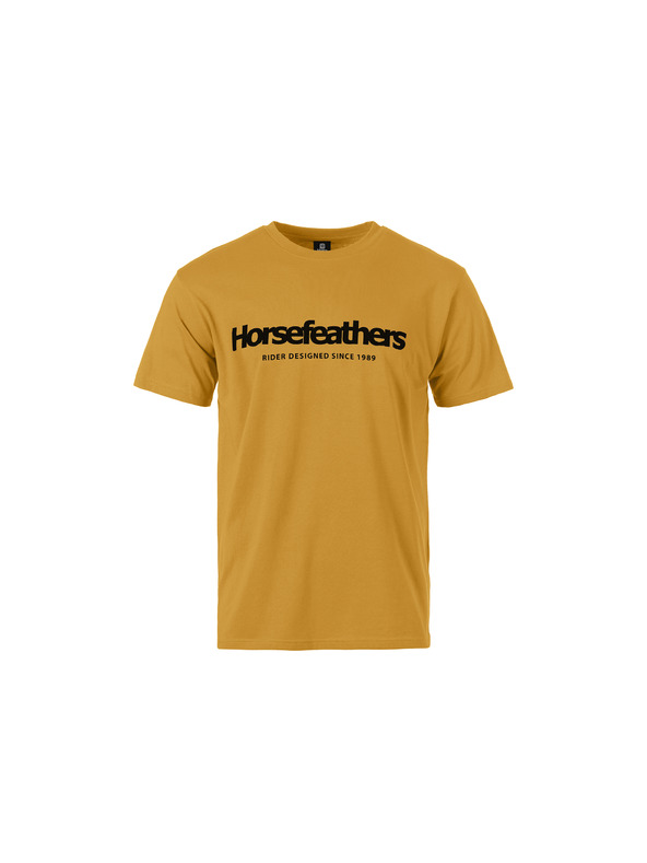 Horsefeathers Tričko Quarter žlté HORSEFEATHERS