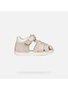 Geox Dievčenské prvé kroky Geox Macchia Pink