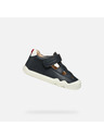 Geox Tmavomodré chlapčenské barefoot tenisky Geox Steppieup