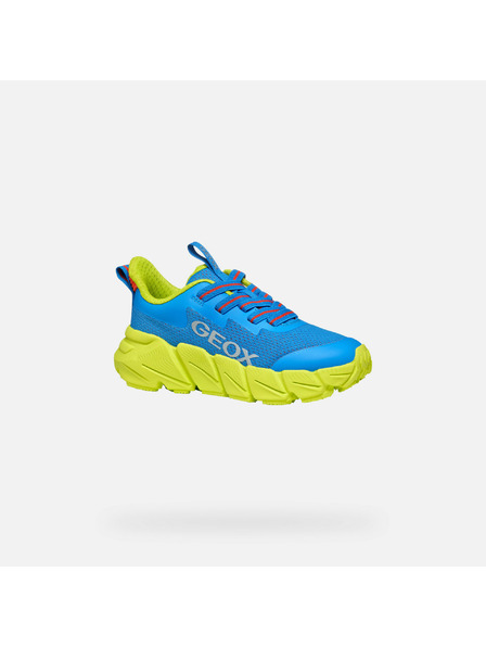 Geox Modré chlapčenské tenisky Geox Flexyper Fast