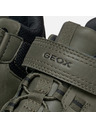 Geox Tmavo zelené chlapčenské členkové topánky Geox Flexyper B Abx