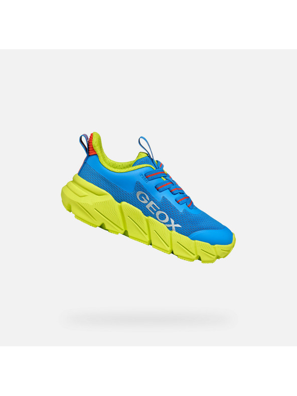 Geox Modré chlapčenské tenisky Geox Flexyper Fast