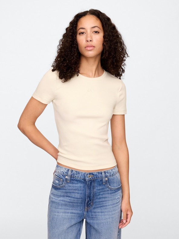 GAP Crop tričko s logom GAP