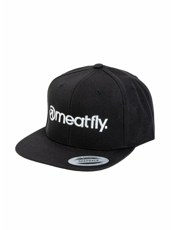 Meatfly Meatfly šiltovka Rens Snapback Čierna | Čierna | Veľkosť