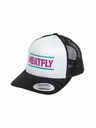 Meatfly Meatfly šiltovka Docker Trucker Biela / Purpurová | Biela | Veľkosť
