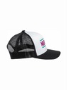 Meatfly Meatfly šiltovka Docker Trucker Biela / Purpurová | Biela | Veľkosť